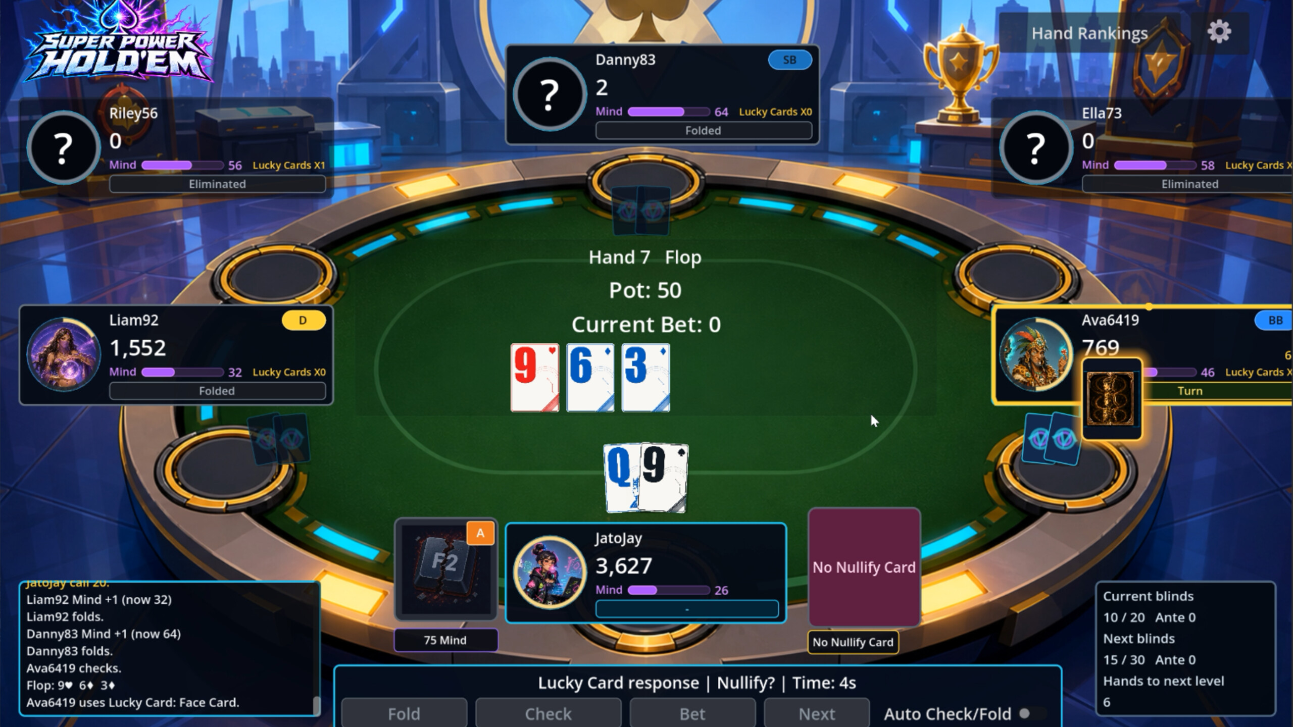Superpower Hold'em screenshot 4