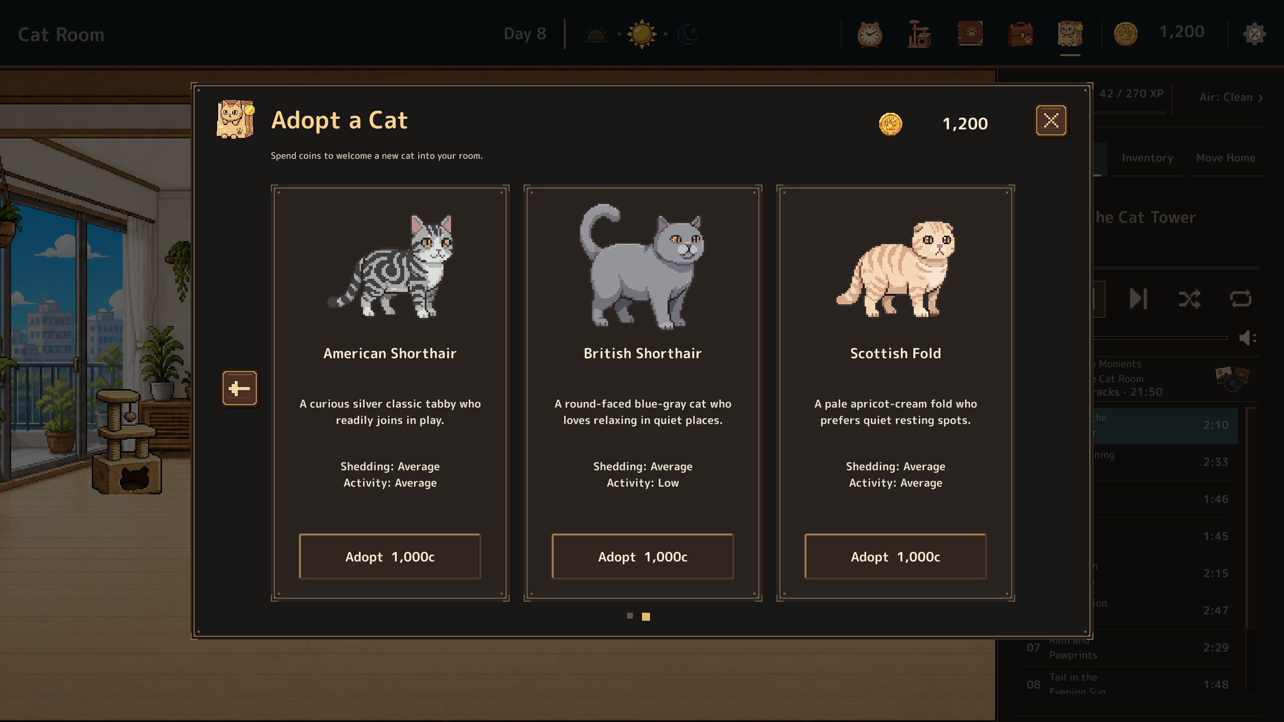 Neko Room Days screenshot 2