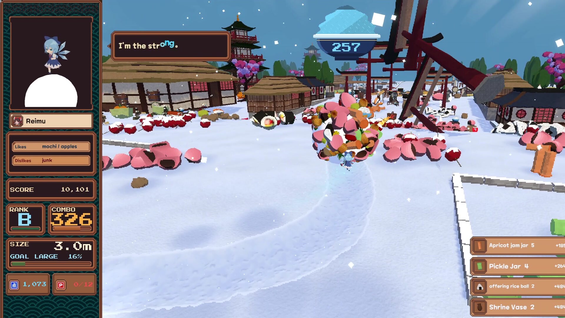 Cirno’s Snowball screenshot 2