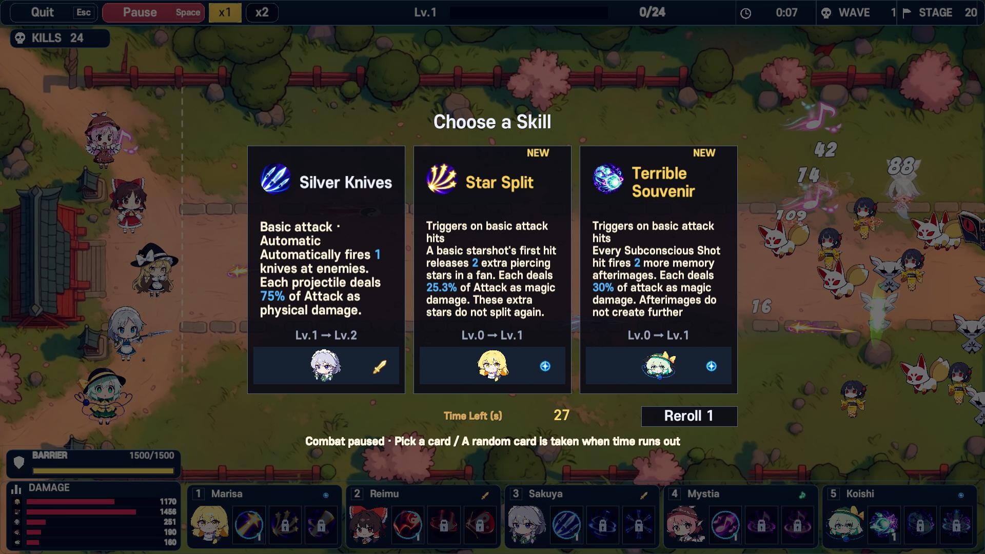 Touhou Gensokyo Defense screenshot 2
