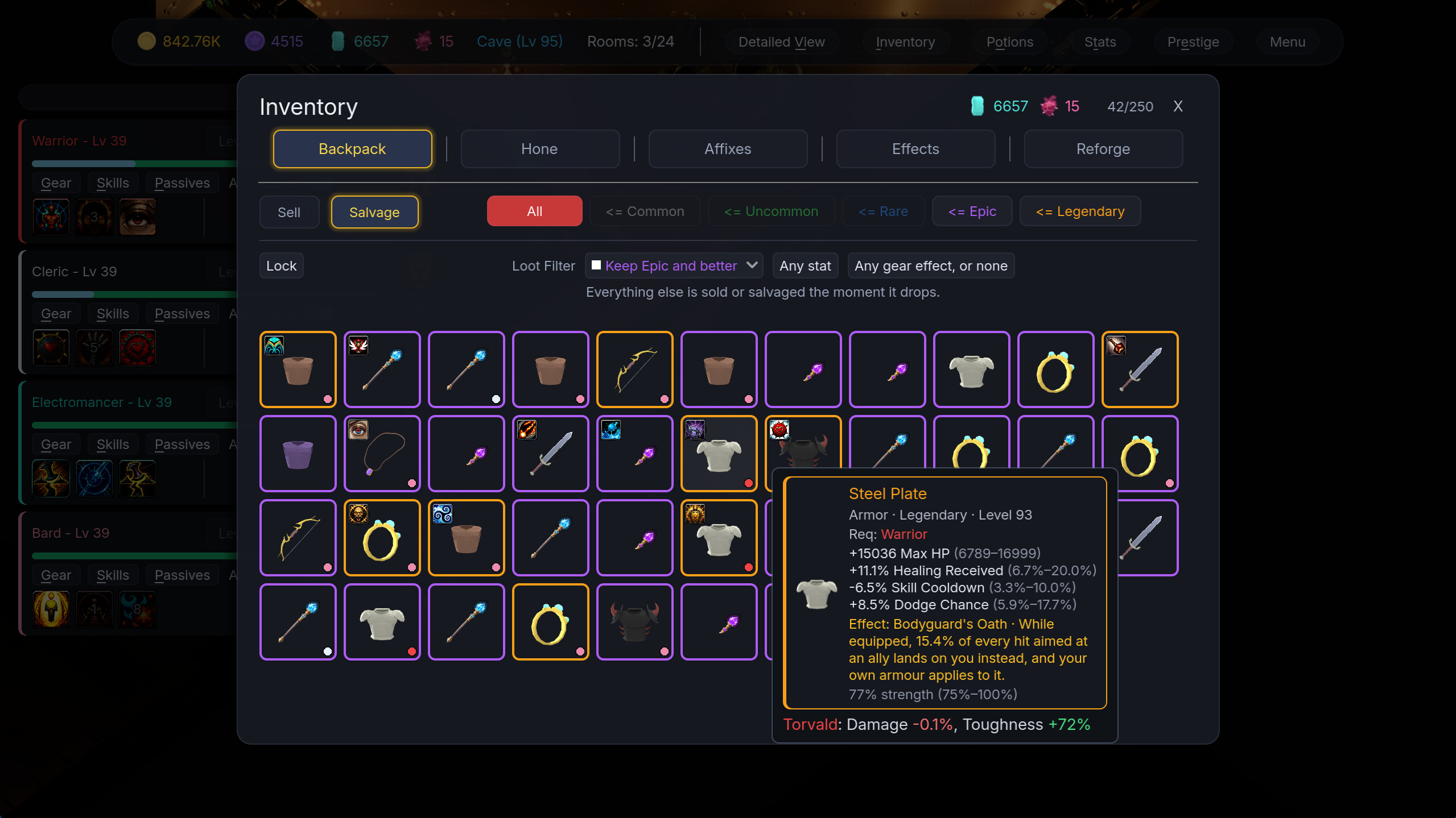 Dungeoneers Idle screenshot 4