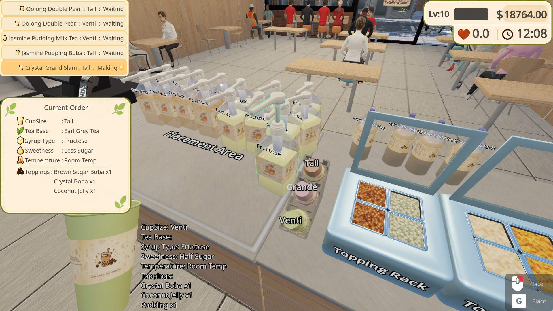 My Boba Shop Simulator screenshot 4