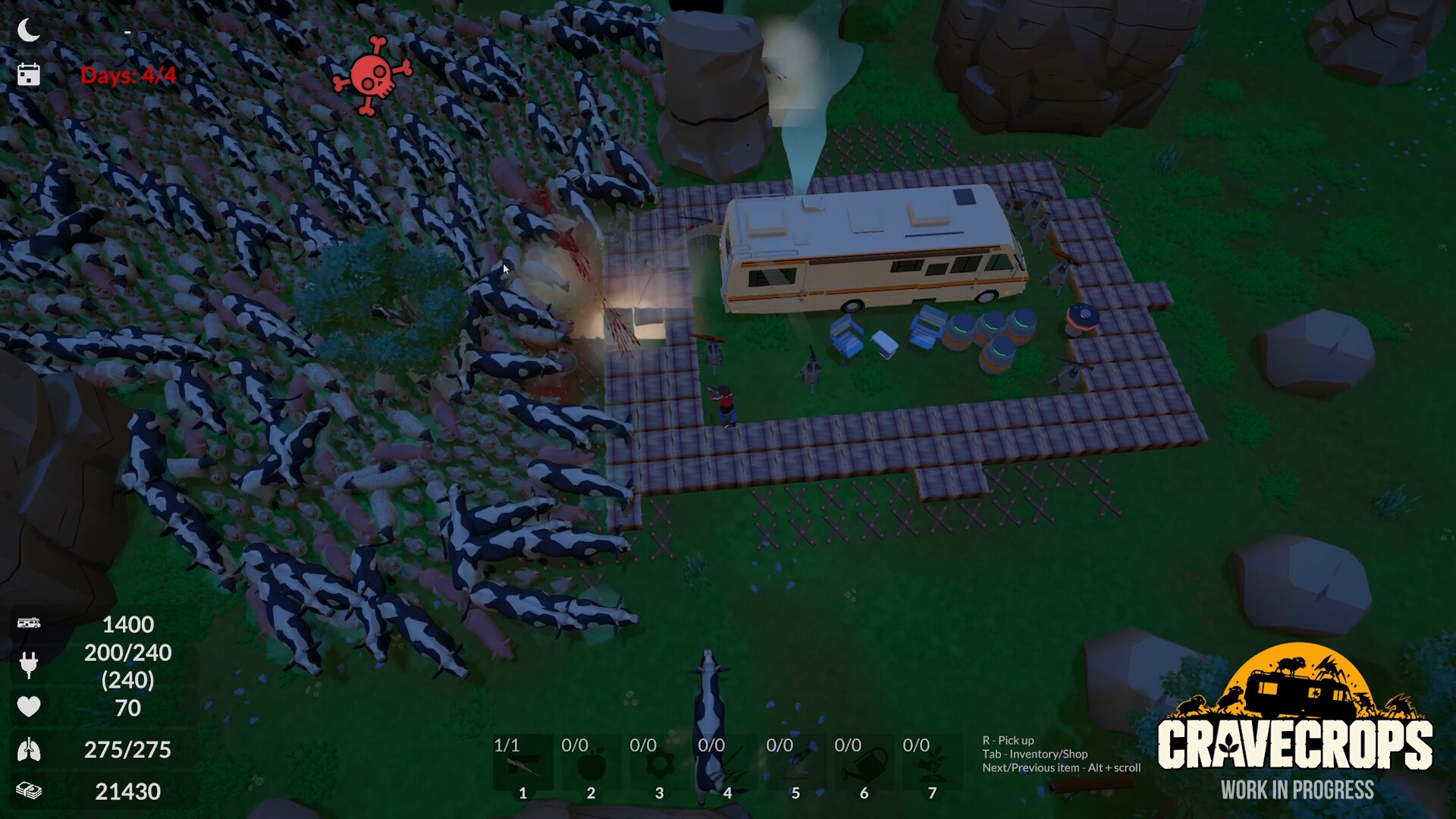 Cravecrops - Farming Defense screenshot 2