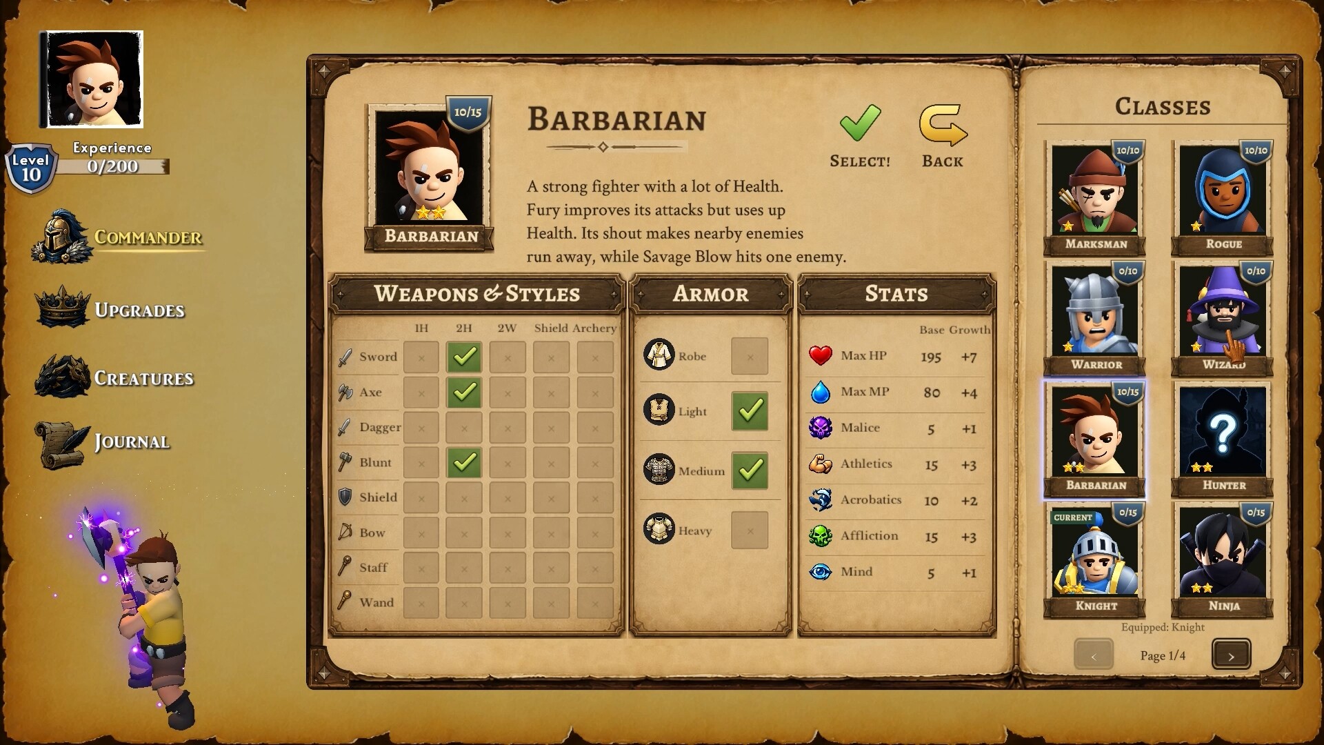 Commandlings screenshot 2