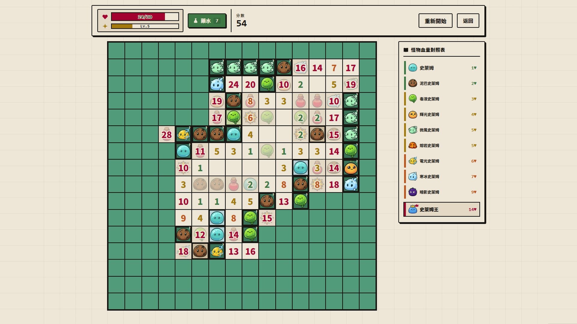 Mobsweeper screenshot 5