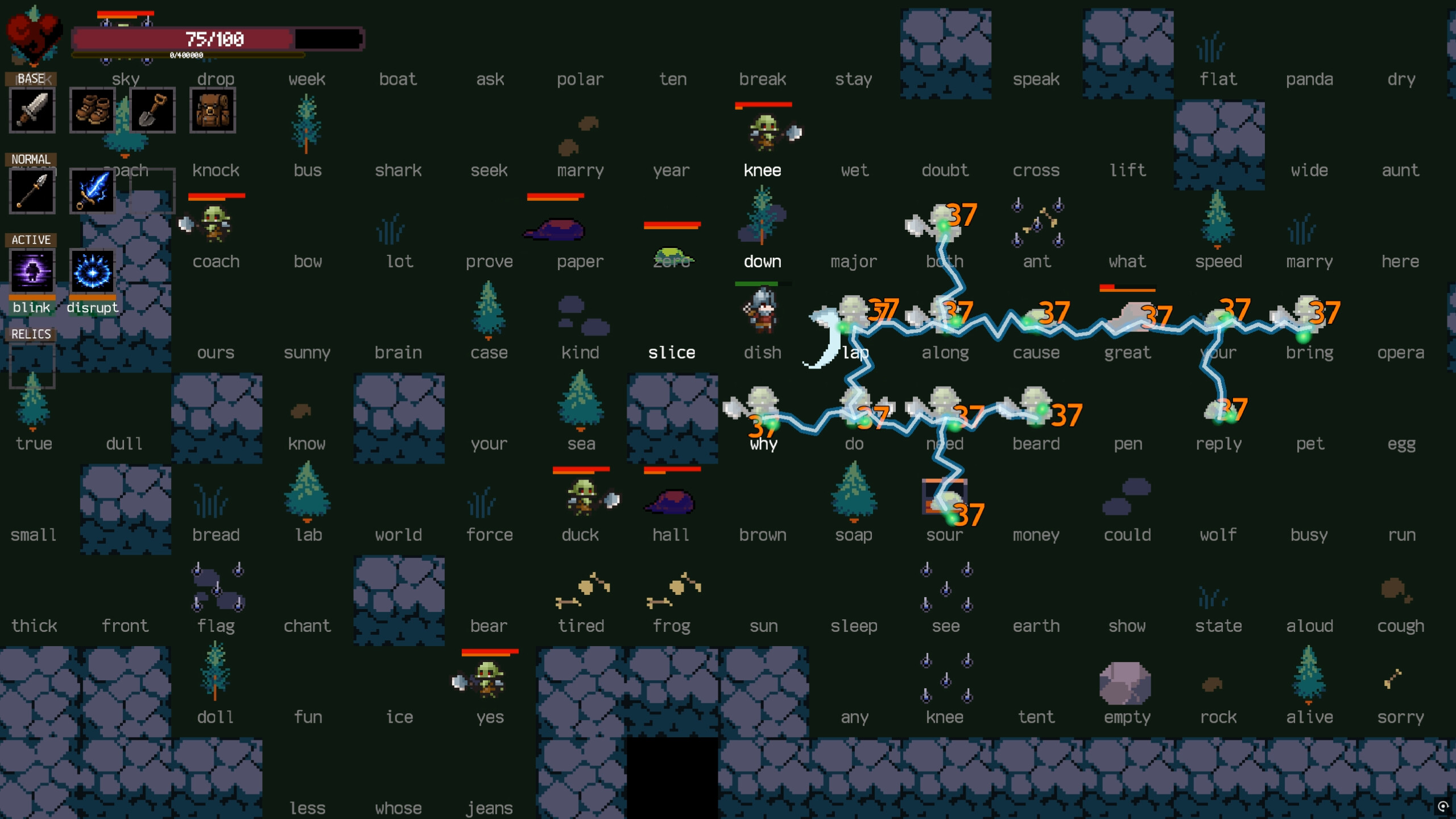 Dungeon Typist screenshot 2