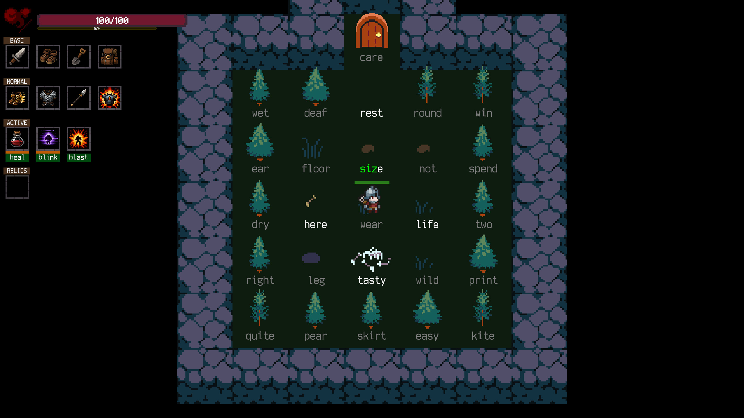 Dungeon Typist screenshot 1
