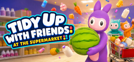 Cover art from Tidy Up with Friends: At the Supermarket