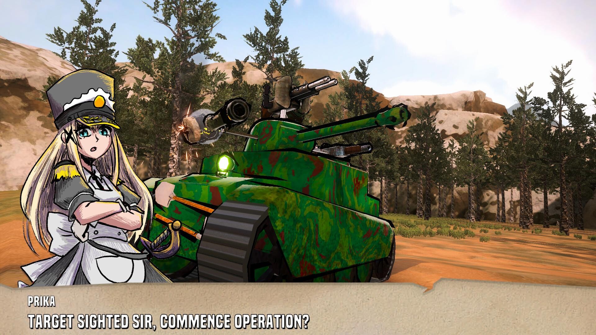 Maid Supremacy: Achieving World Domination with a Tank! screenshot 5