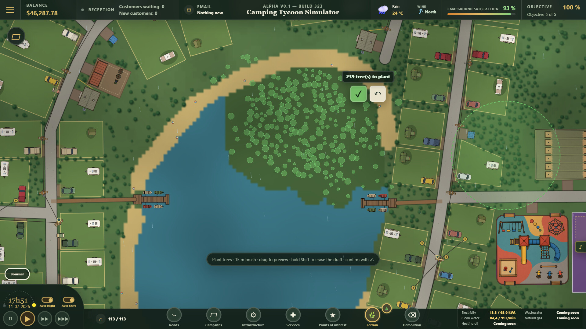 Camping Tycoon Simulator screenshot 4