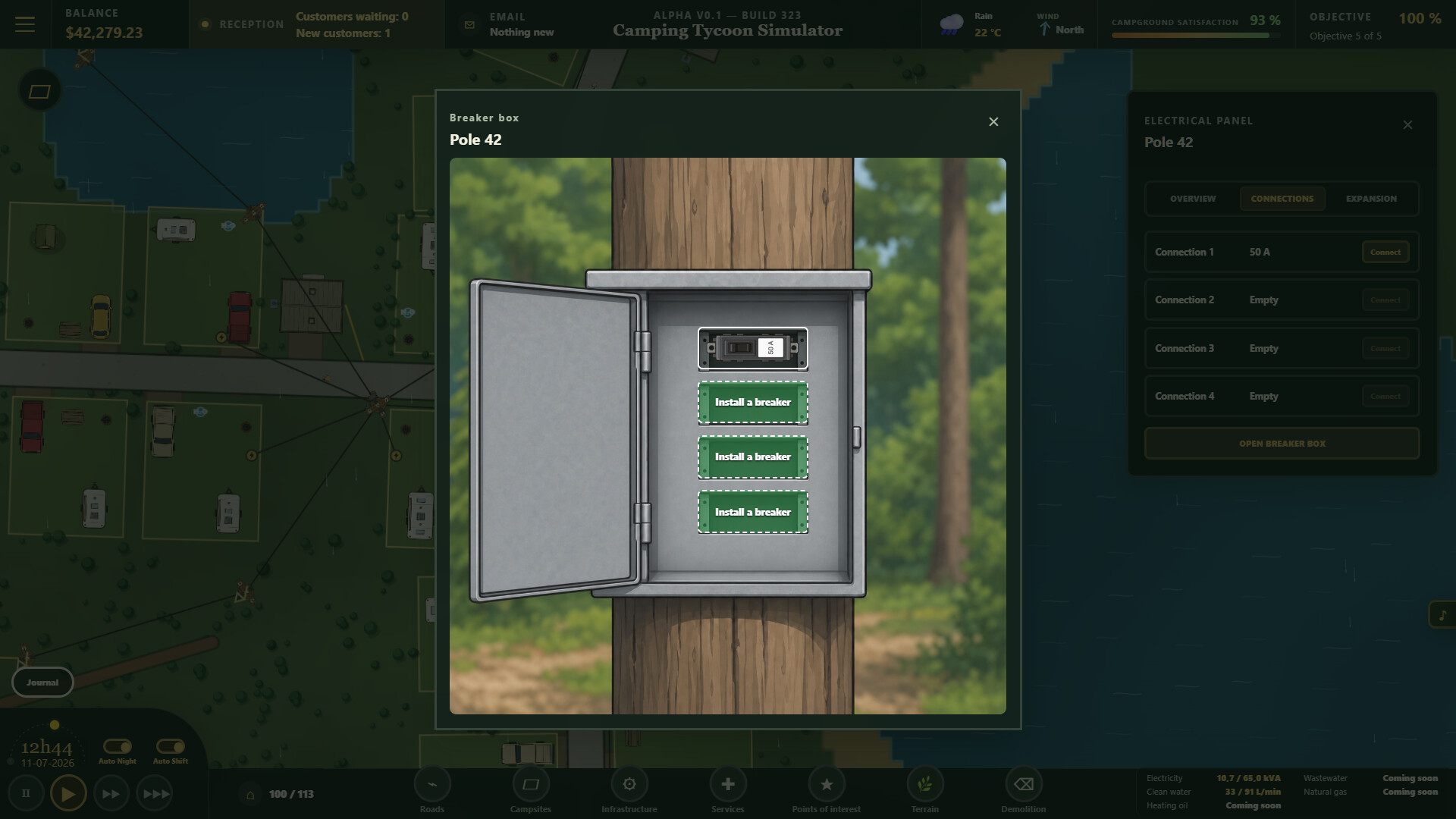Camping Tycoon Simulator screenshot 3