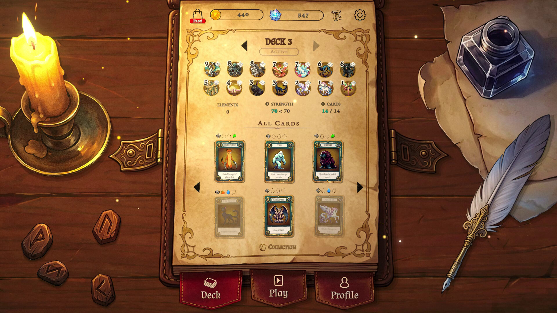 Grimoria - Online Card Game screenshot 5