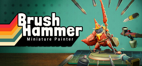 Cover art from BrushHammer Miniature Painter VR