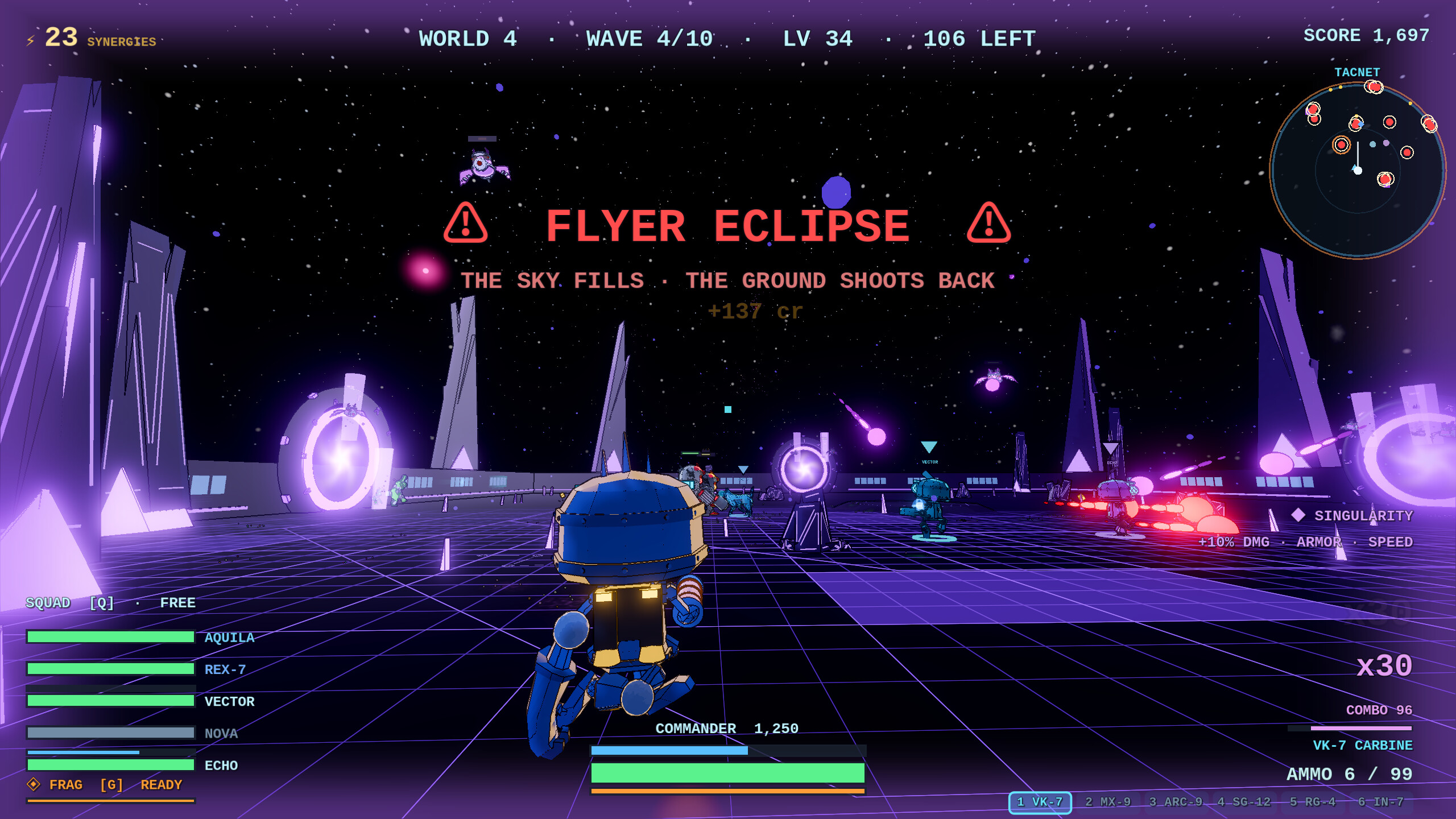 VOIDHOLD: Squad Survival Roguelite screenshot 4
