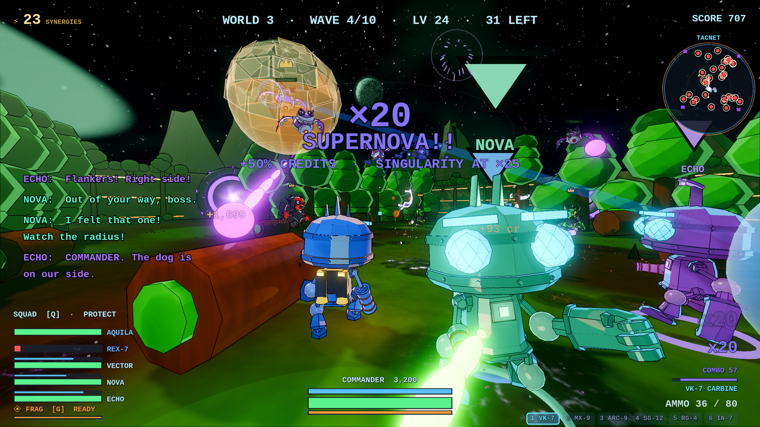 VOIDHOLD: Squad Survival Roguelite screenshot 3