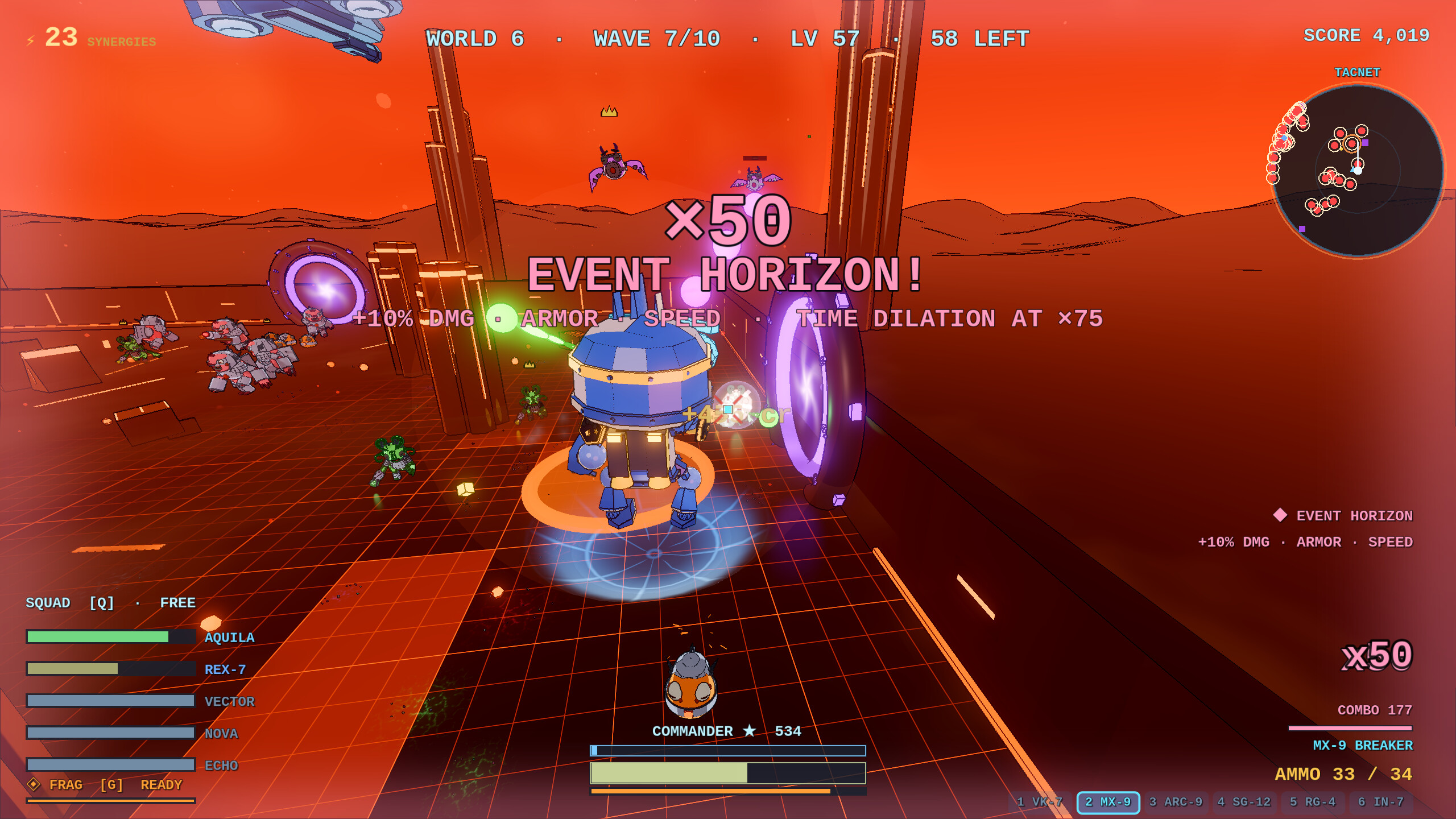 VOIDHOLD: Squad Survival Roguelite screenshot 5