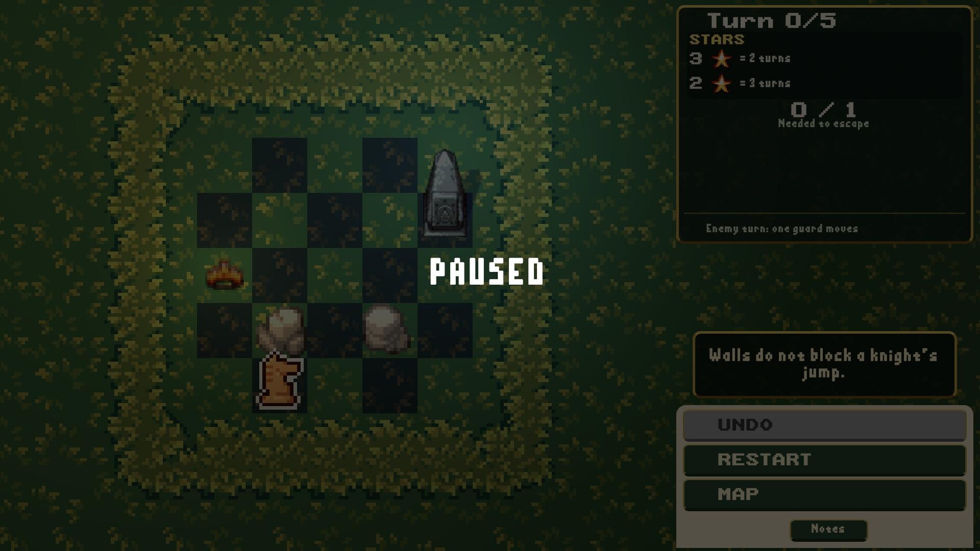 Stealthmate: A chess puzzle trailer