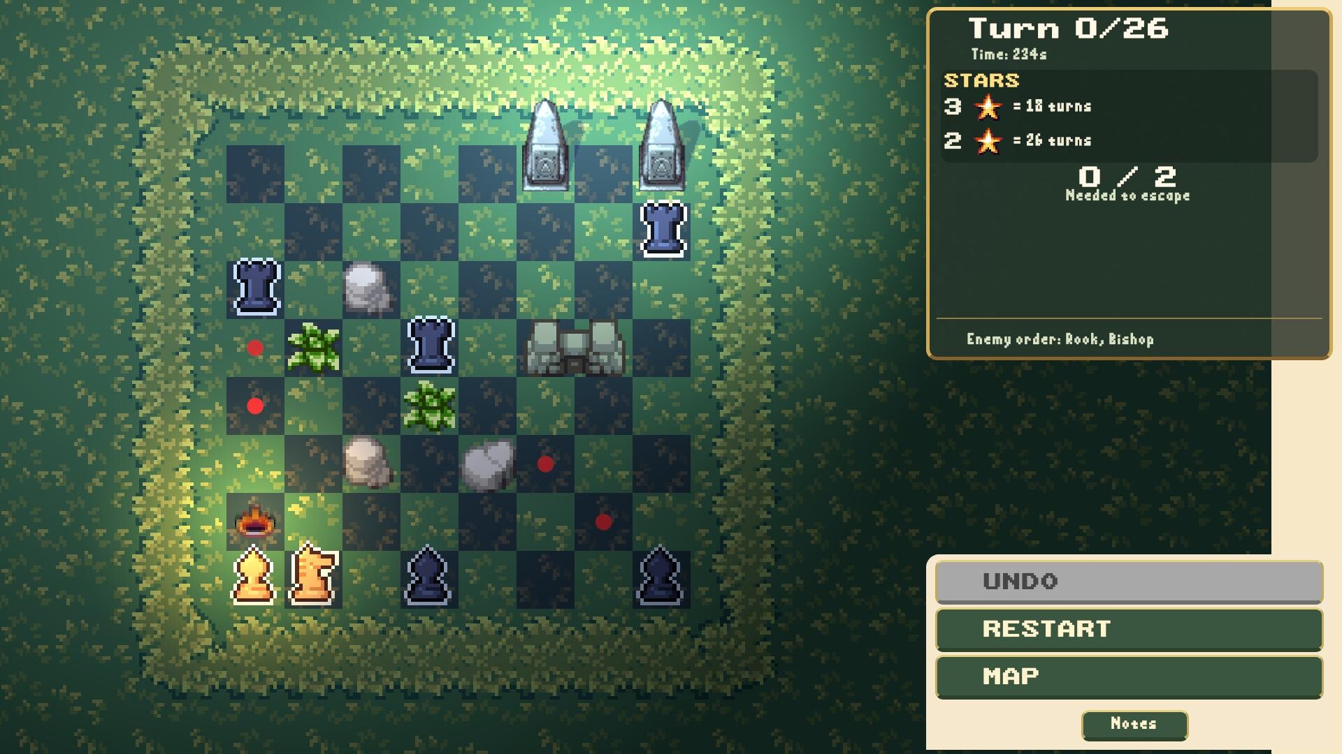 Stealthmate: A chess puzzle screenshot 3