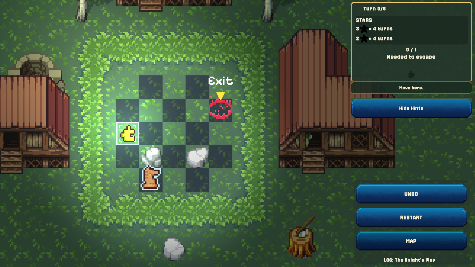 Stealthmate: A chess puzzle screenshot 4