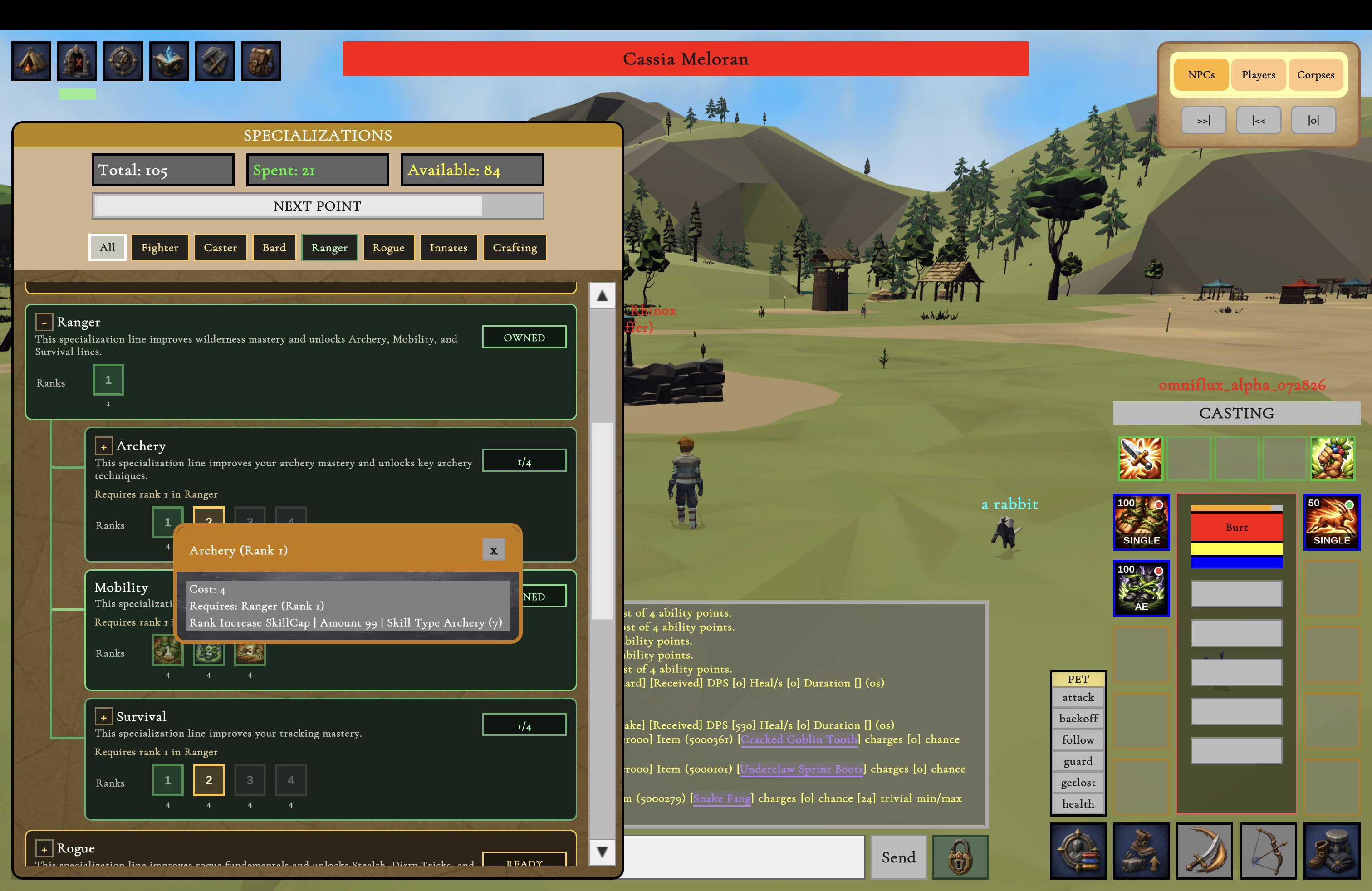 OmniFlux MMO screenshot 2