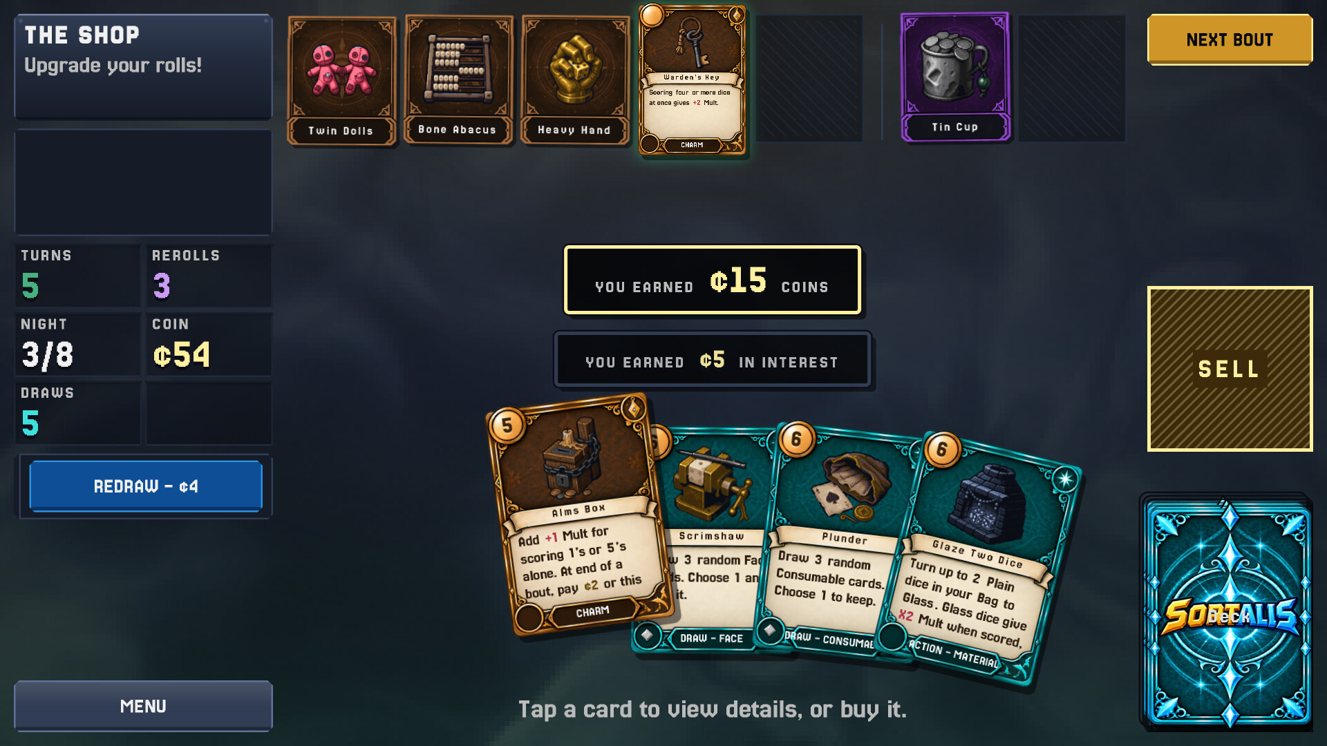 SORTALIS screenshot 2