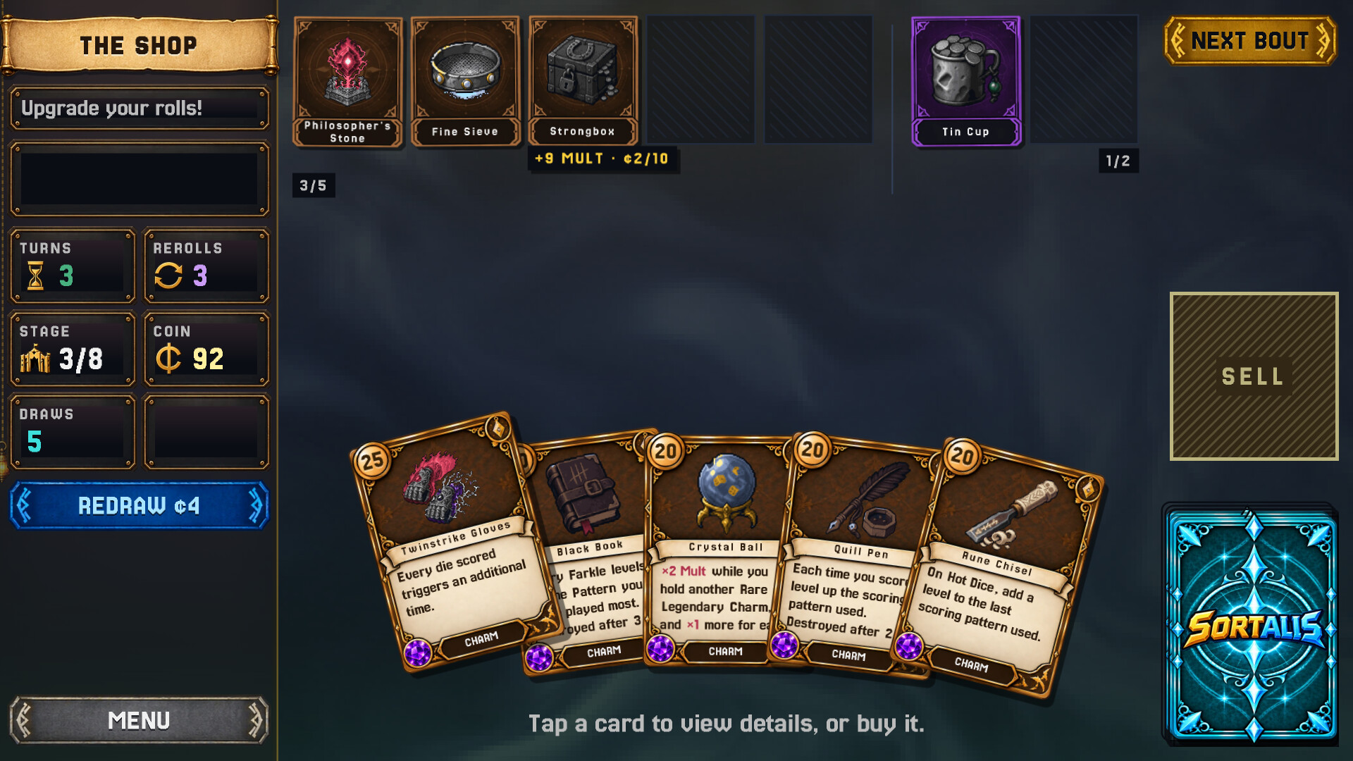 SORTALIS screenshot 2