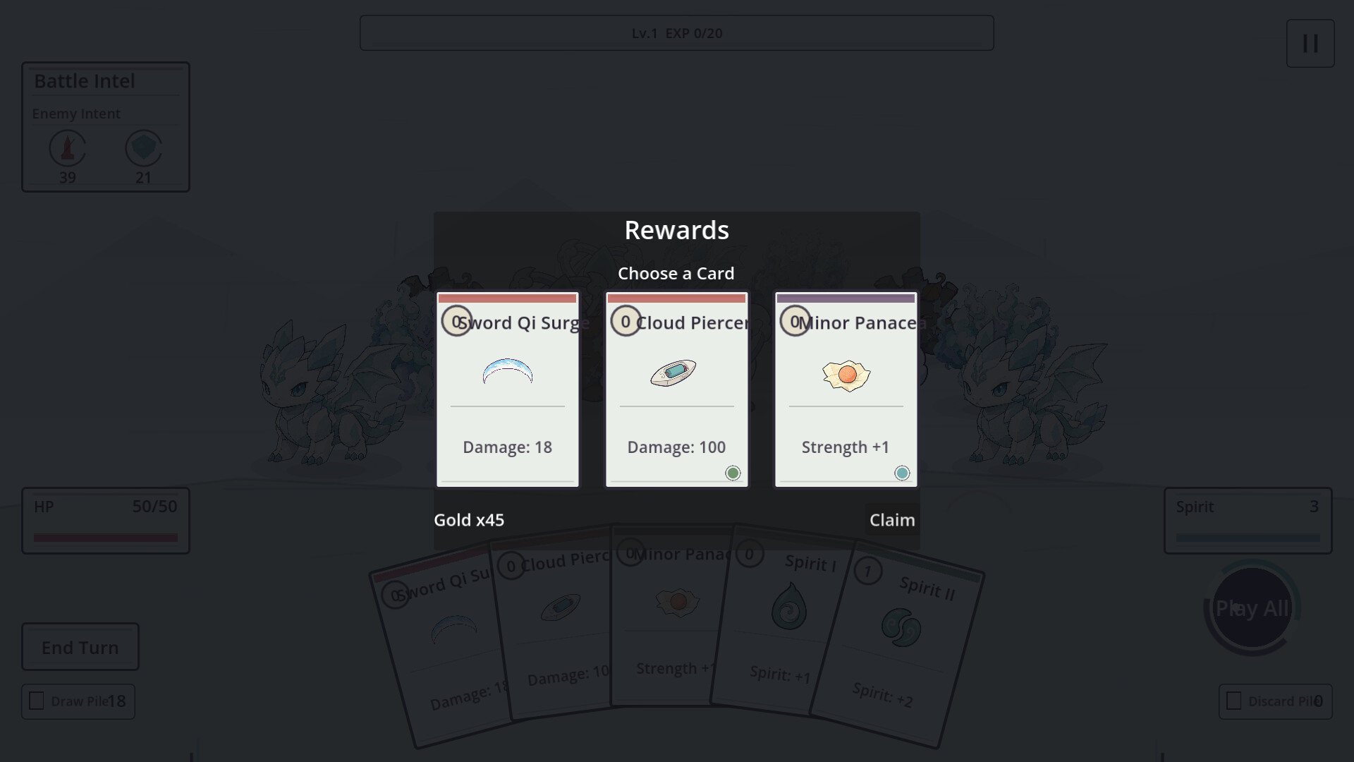 Lingyun Cards: Between the Clear and the Turbid screenshot 4