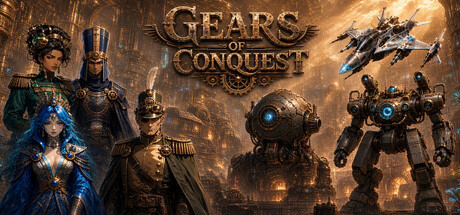 Cover art from Gears Of Conquest