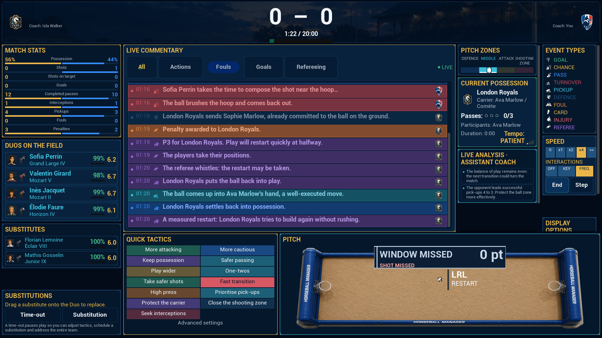 Horseball Manager screenshot 5