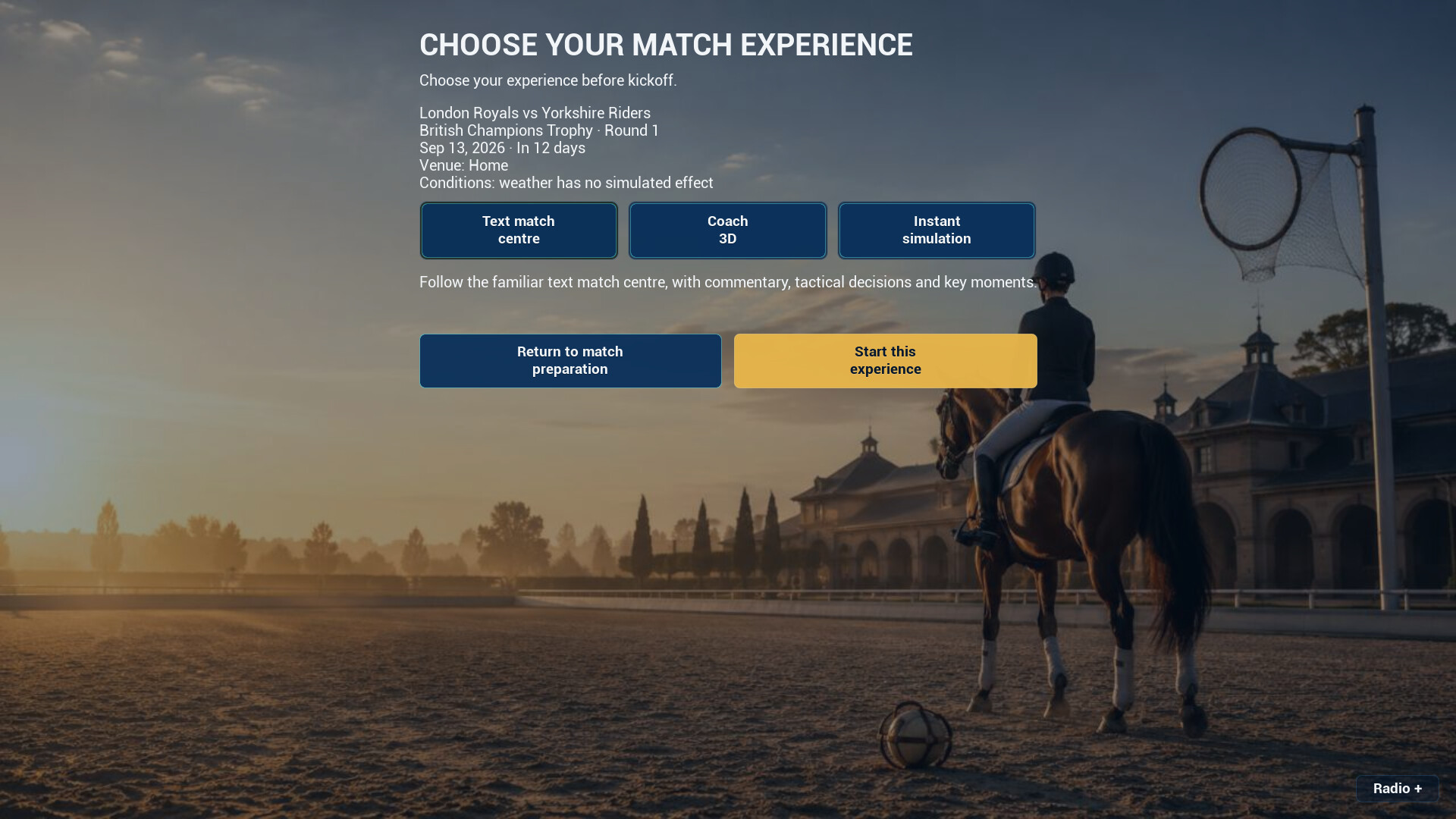 Horseball Manager screenshot 4