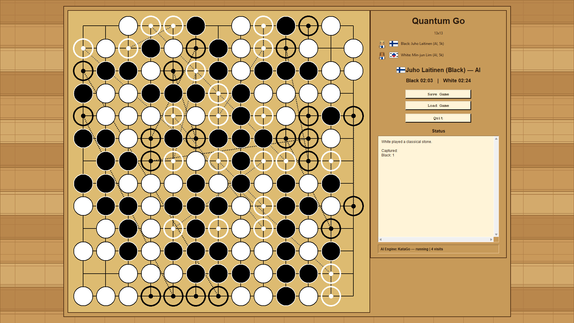 Quantum Go screenshot 2