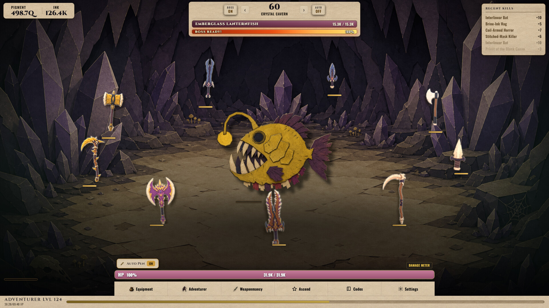 Palimpsest Idle screenshot 3