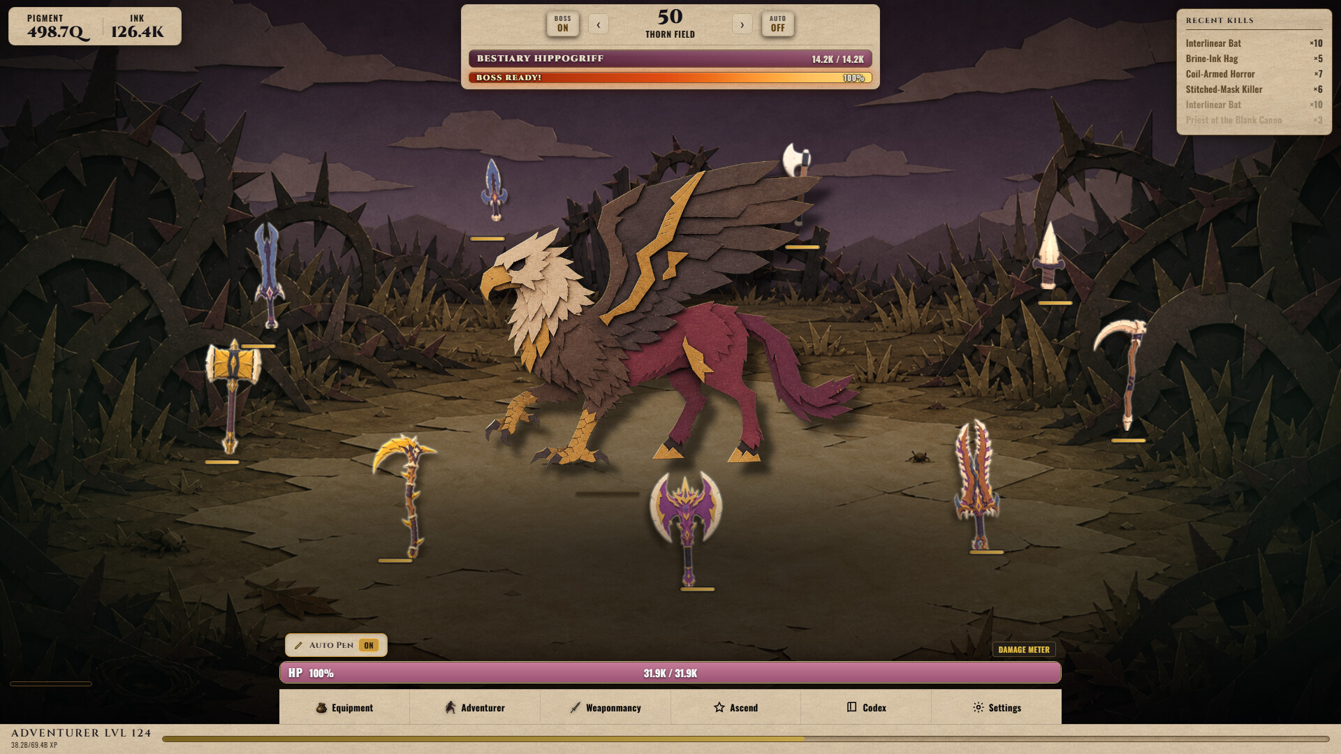 Palimpsest Idle screenshot 2