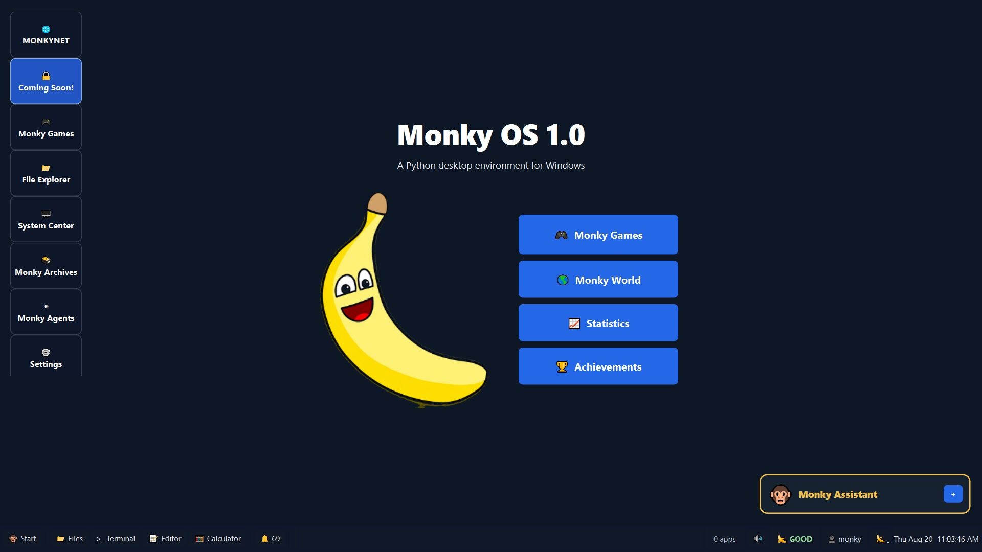 Monky OS trailer
