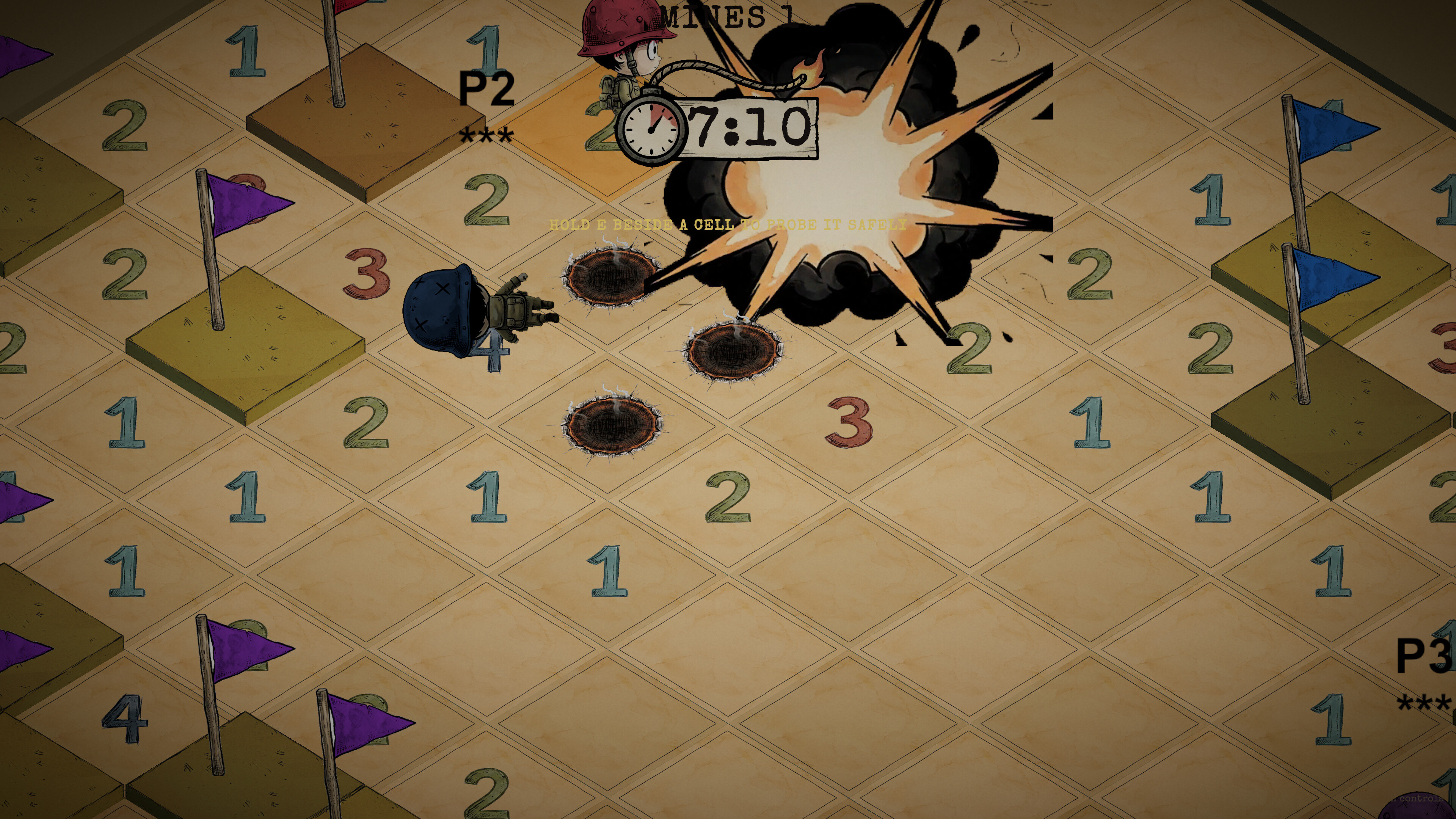 Boom Crew: Co-op Minesweeper screenshot 5