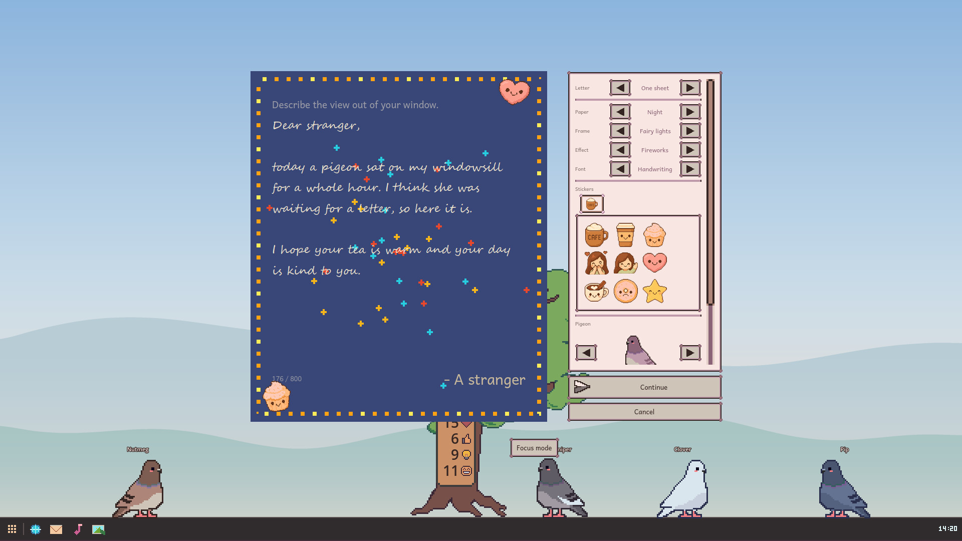 Dear Pigeon screenshot 2