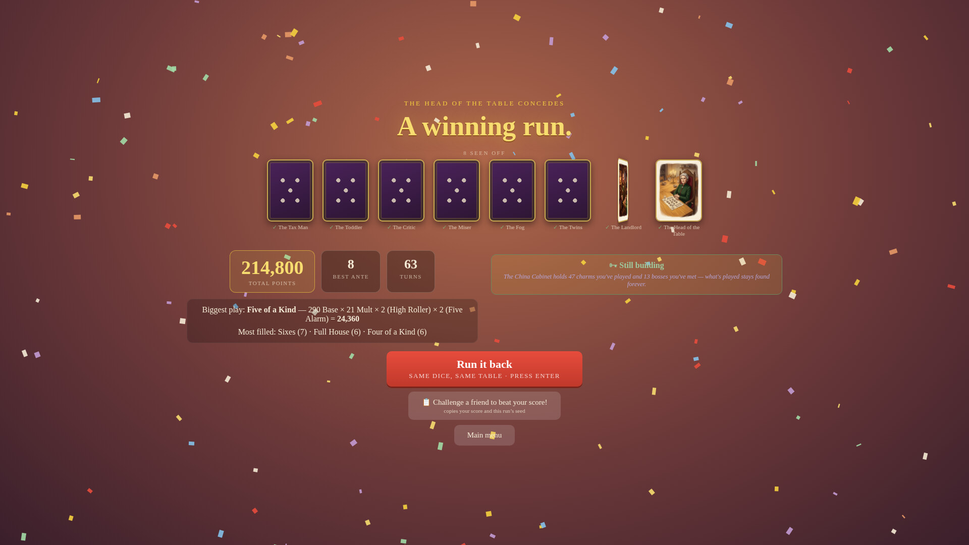 Tumble: A Cozy Dice Roguelite trailer