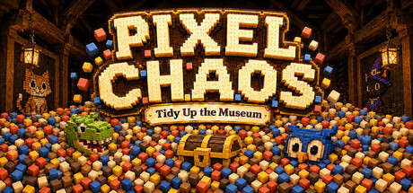 Cover art from Pixel Chaos: Tidy Up the Museum
