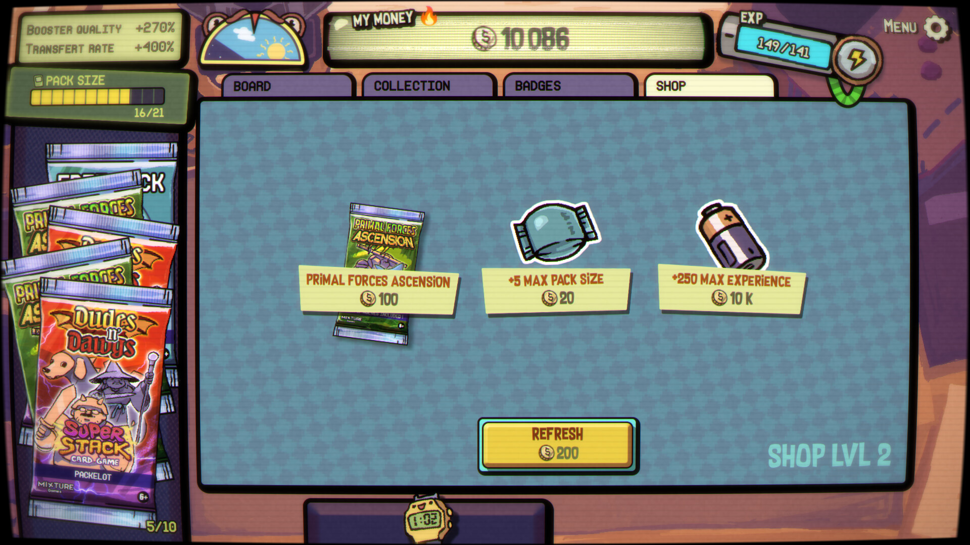 Catch A Pack: Idle Card Game screenshot 5