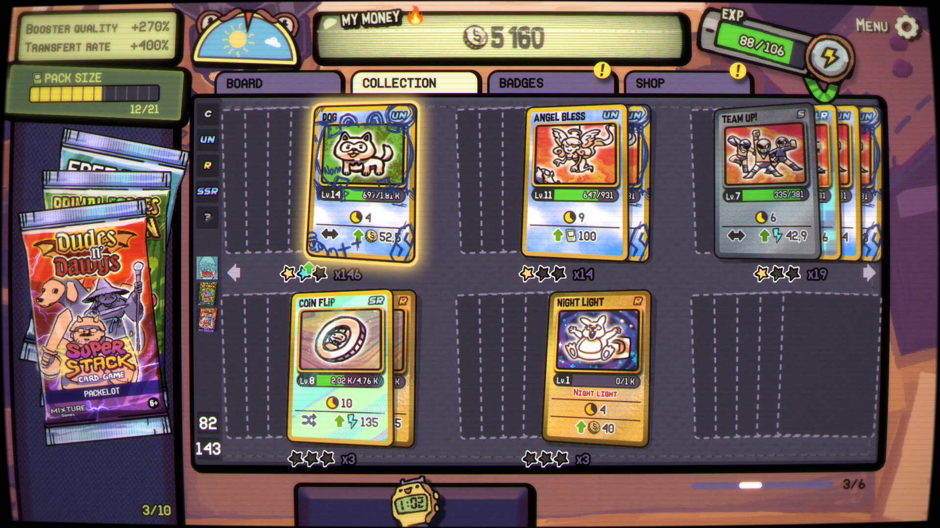 Catch A Pack: Idle Card Game screenshot 4