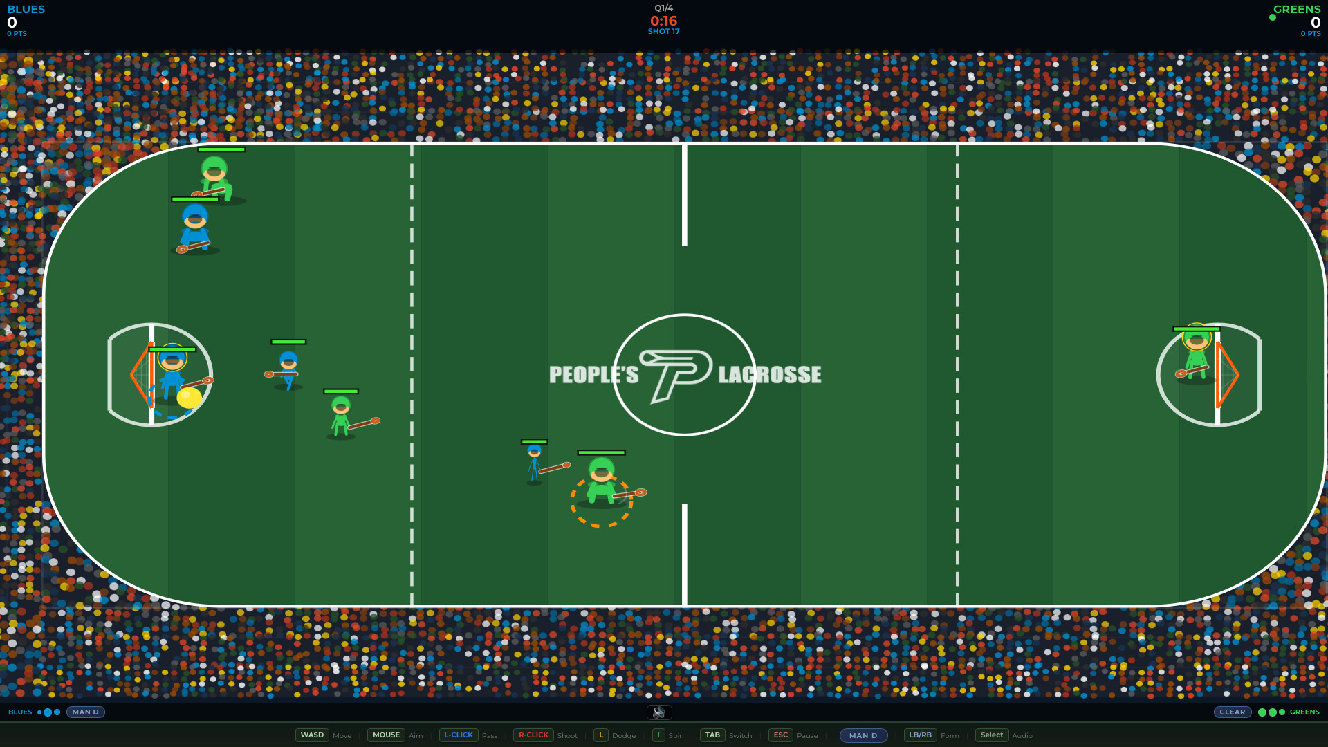 Arcade Lacrosse screenshot 2