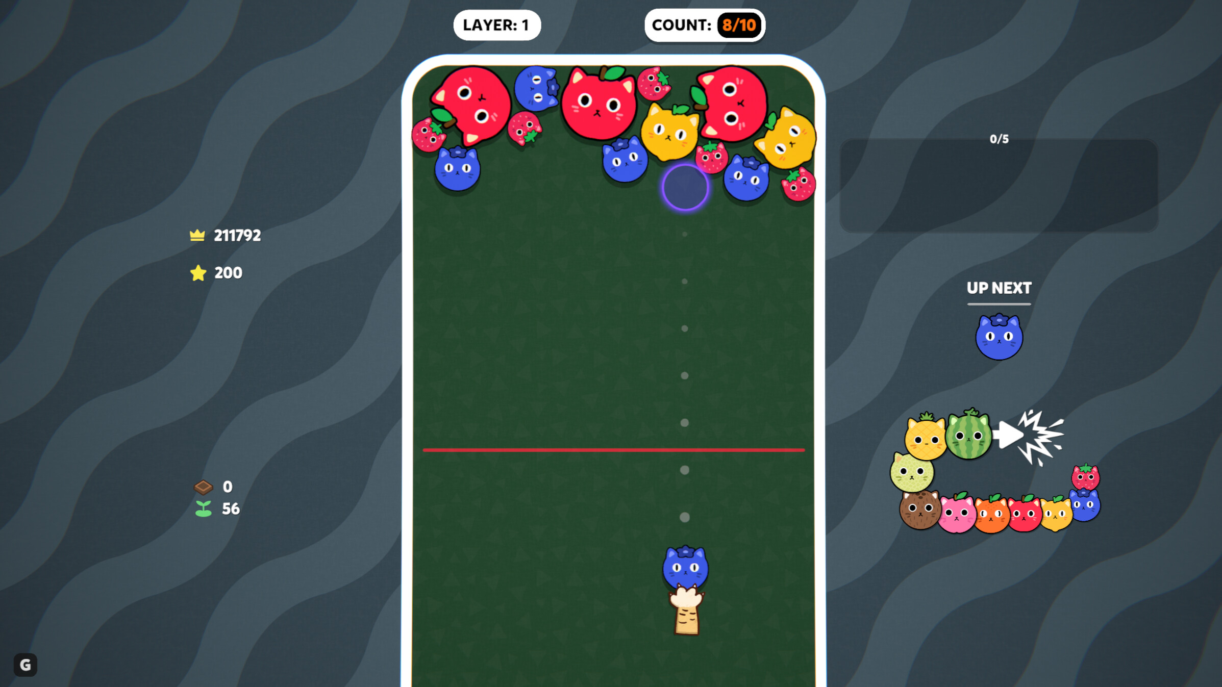 Catomi: Suika Roguelike screenshot 1
