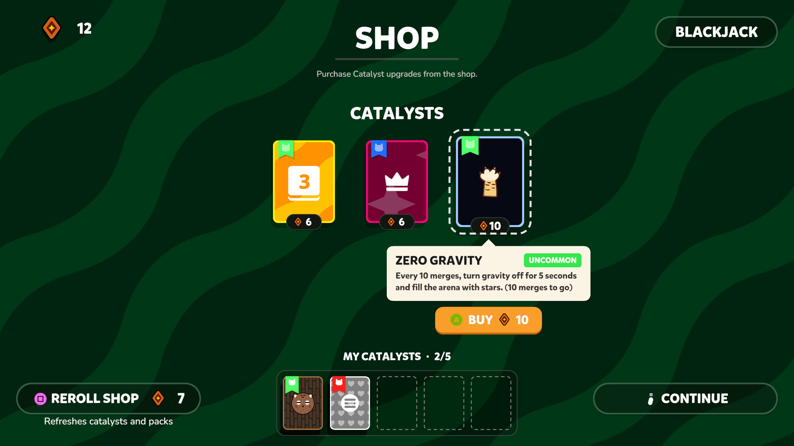 Catomi: Suika Roguelike screenshot 2
