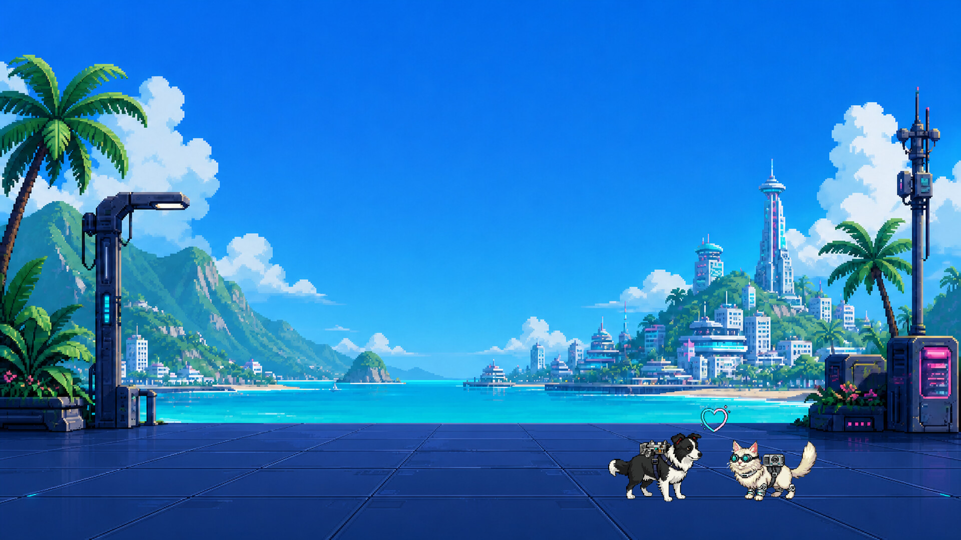 Cyberpunk Cats & Dogs screenshot 3