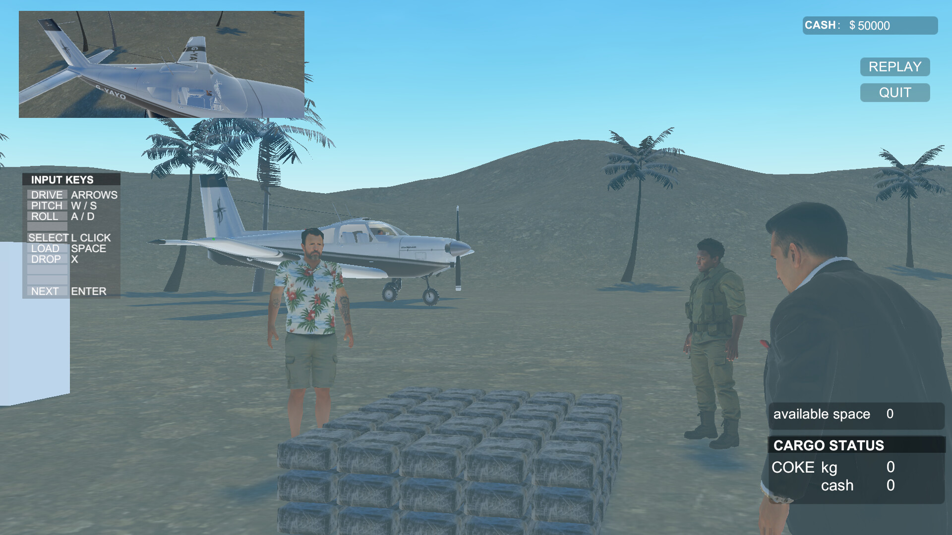 Cocaine Smuggler screenshot 1