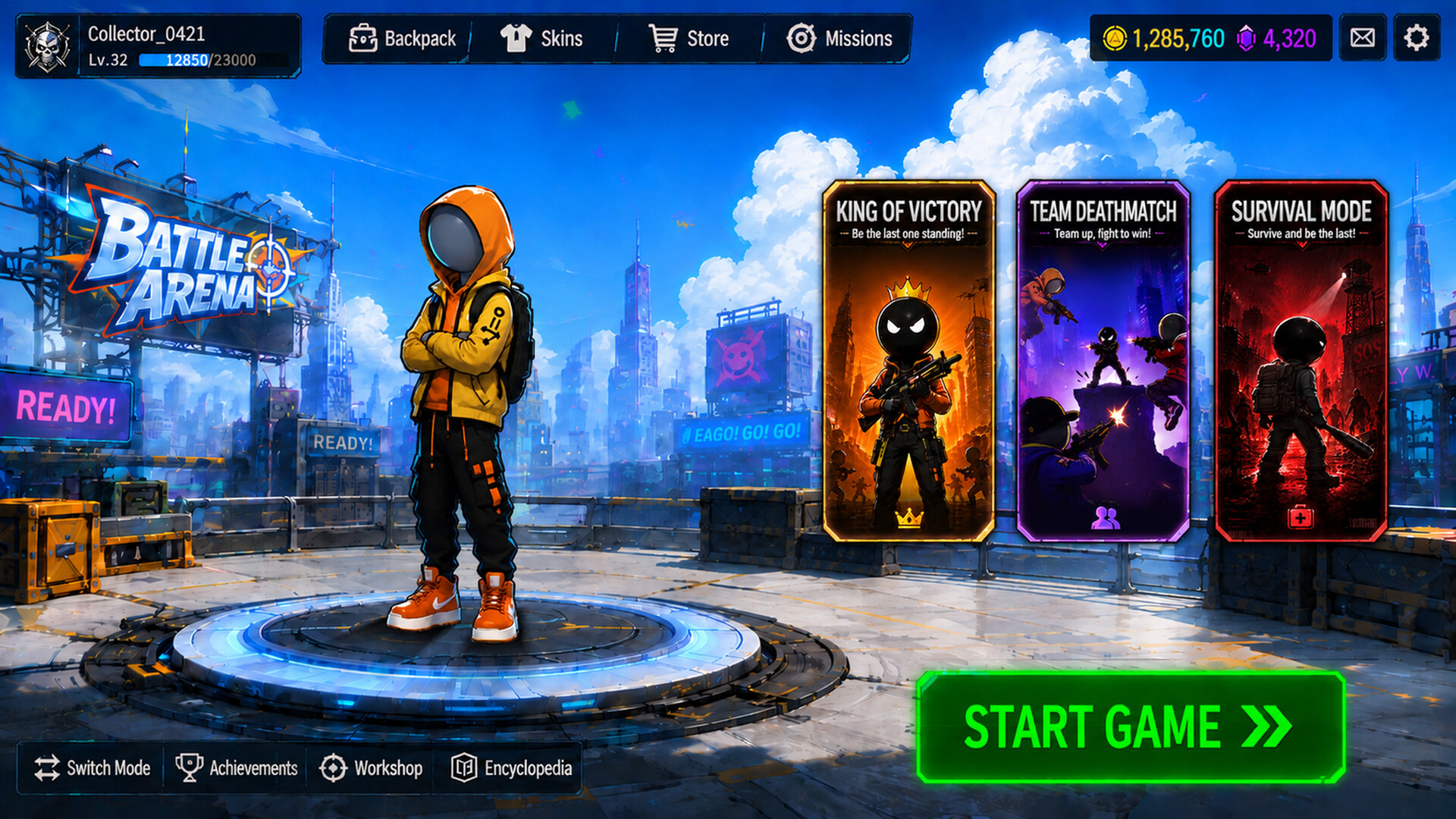 Stickman Raid: Return of the King screenshot 1