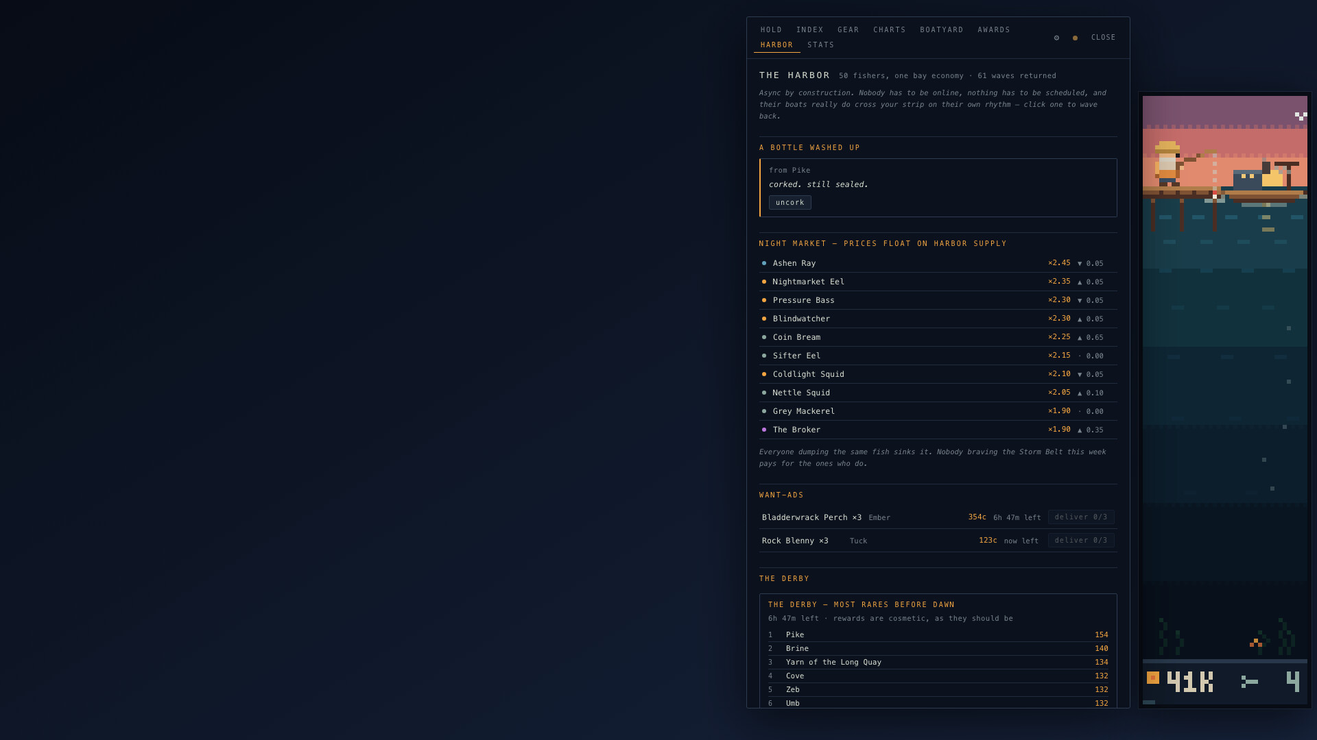 Sidebar Sea: Idle Fishing for Your Taskbar screenshot 5