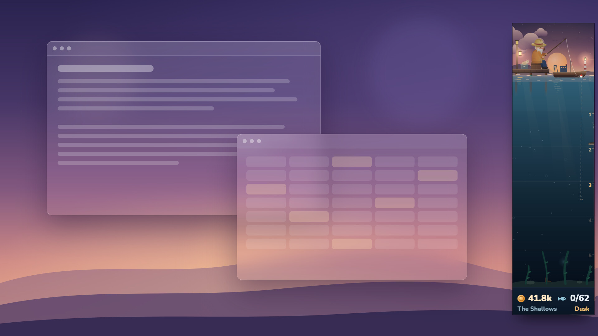 Sidebar Sea: Idle Fishing for Your Taskbar trailer