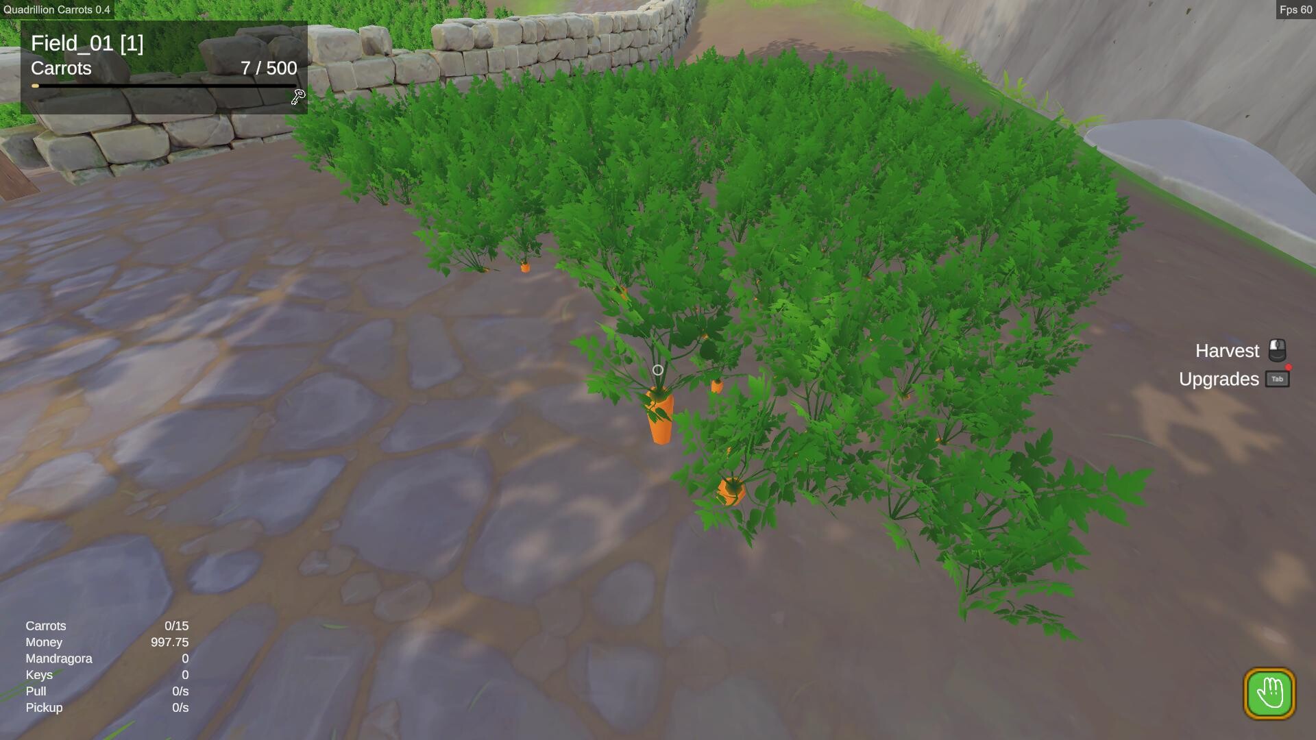 Quadrillion Carrots screenshot 1