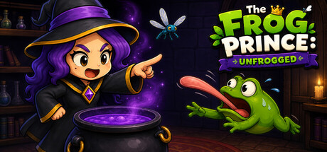 Cover art from The Frog Prince: Unfrogged